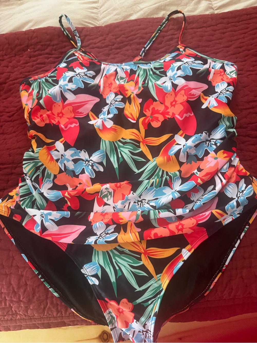 Women’s Tropical one piece swim suit